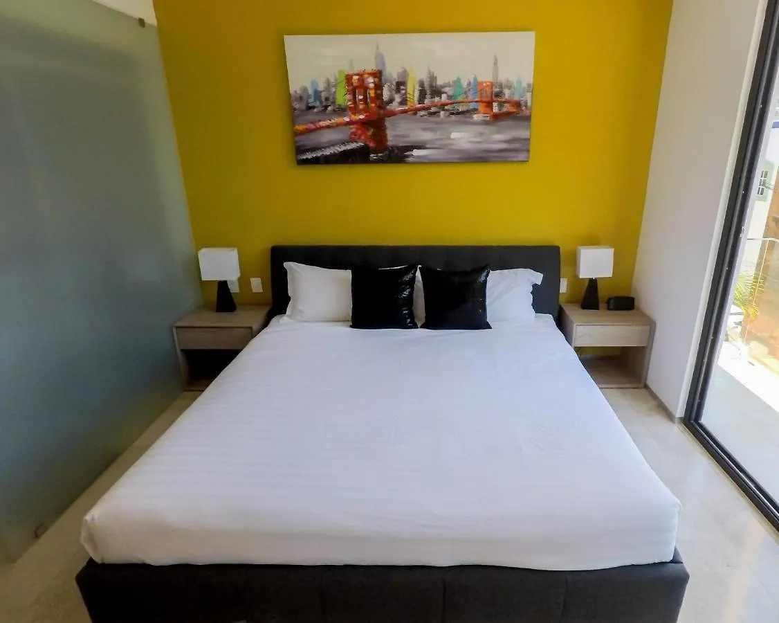 Apartment Lovely 1 Bedroom Apartment, 3 Blocks To Mamitas, Roof Pool Views, Bbq Playa del Carmen Mexico